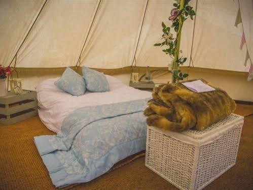 Skipbridge Farm Shepherds Huts Campground Green Hammerton Exterior photo